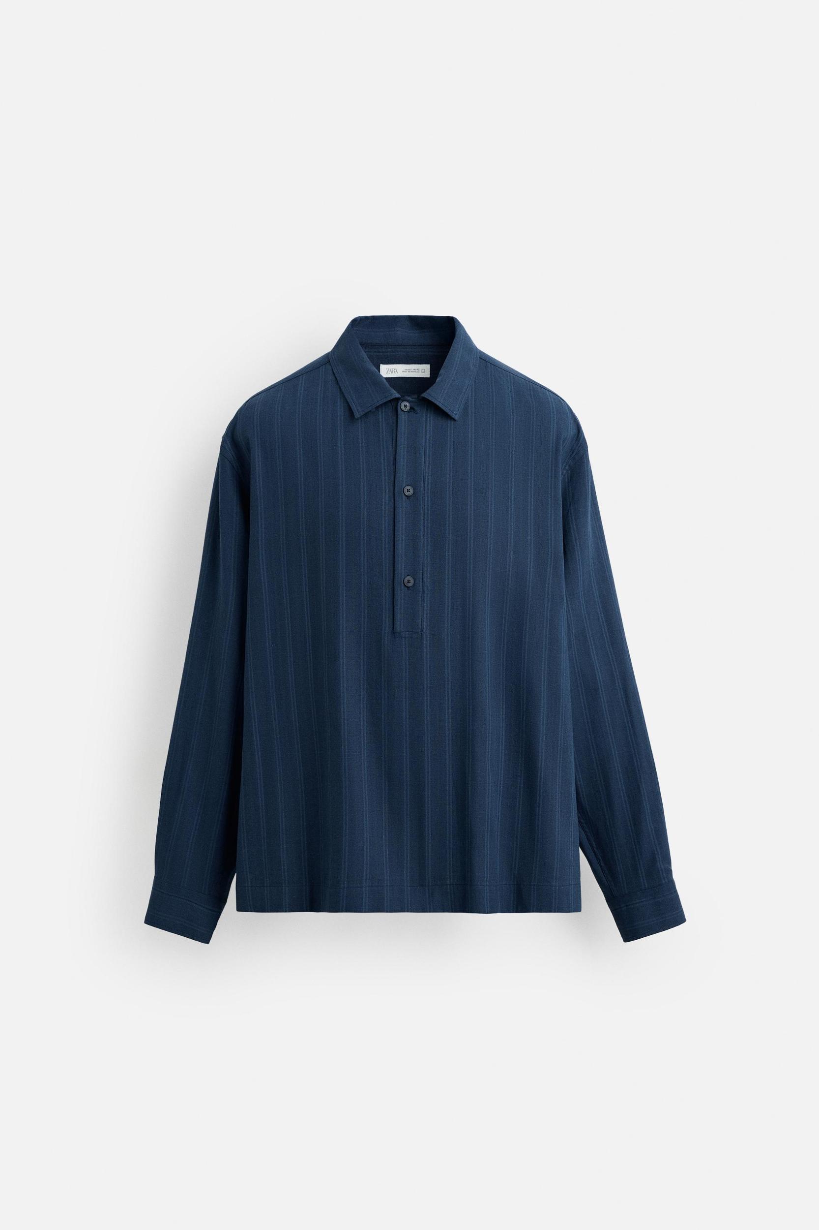 STRIPED POLO SHIRT Product Image