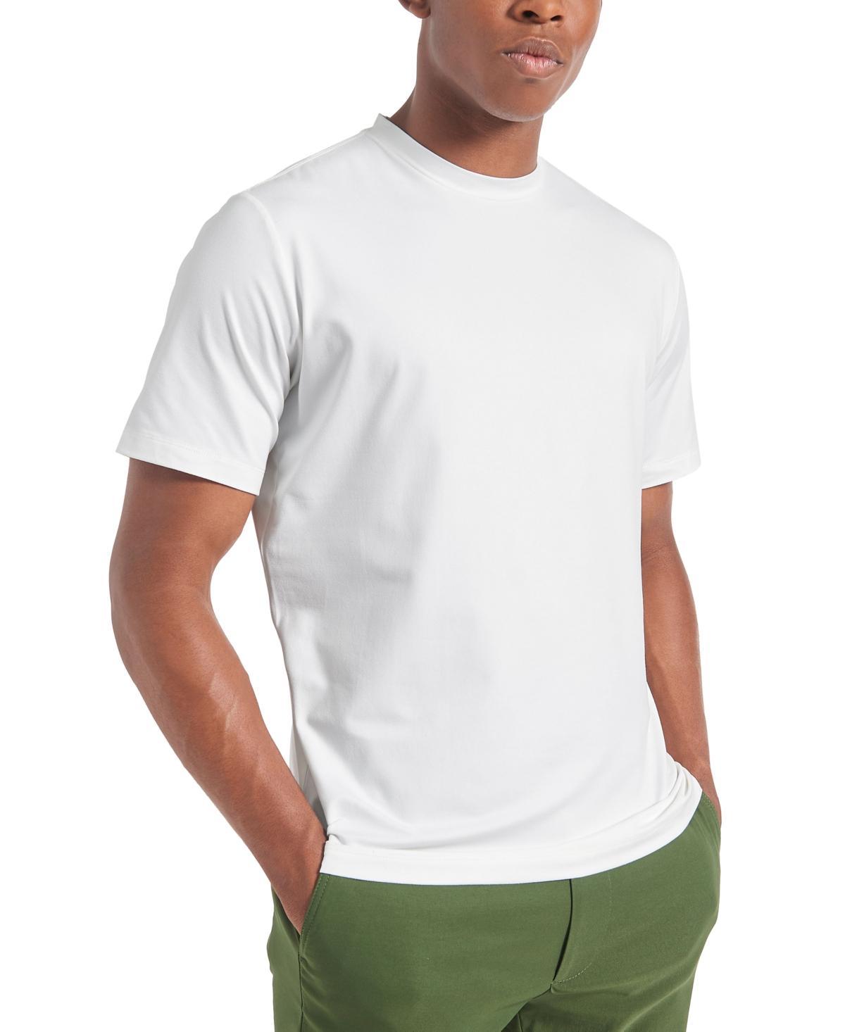 Ben Sherman Mens Marled Moisture-Wicking Short-Sleeve Performance T-Shirt Product Image