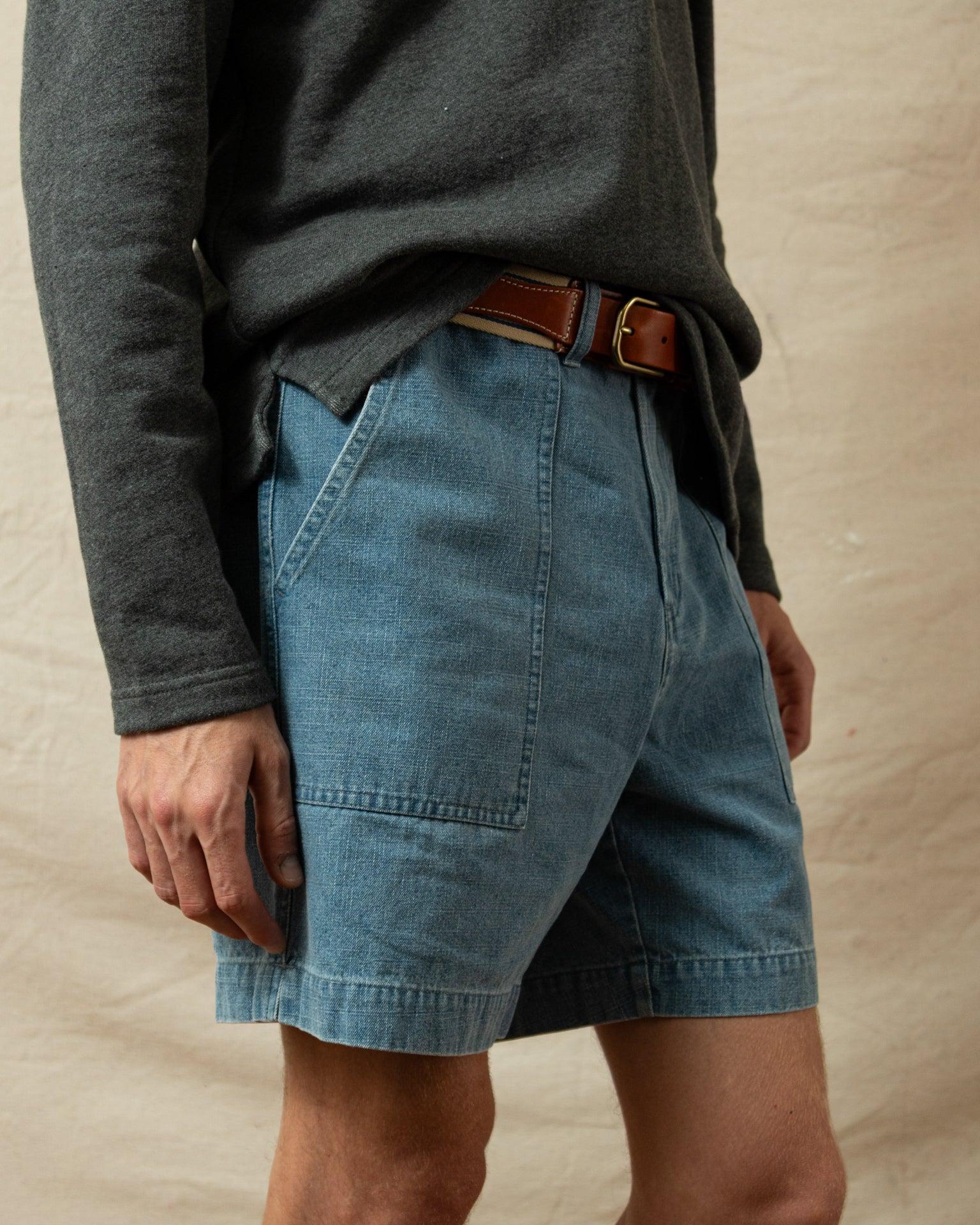 Ventura Short in Mid Wash Denim Product Image