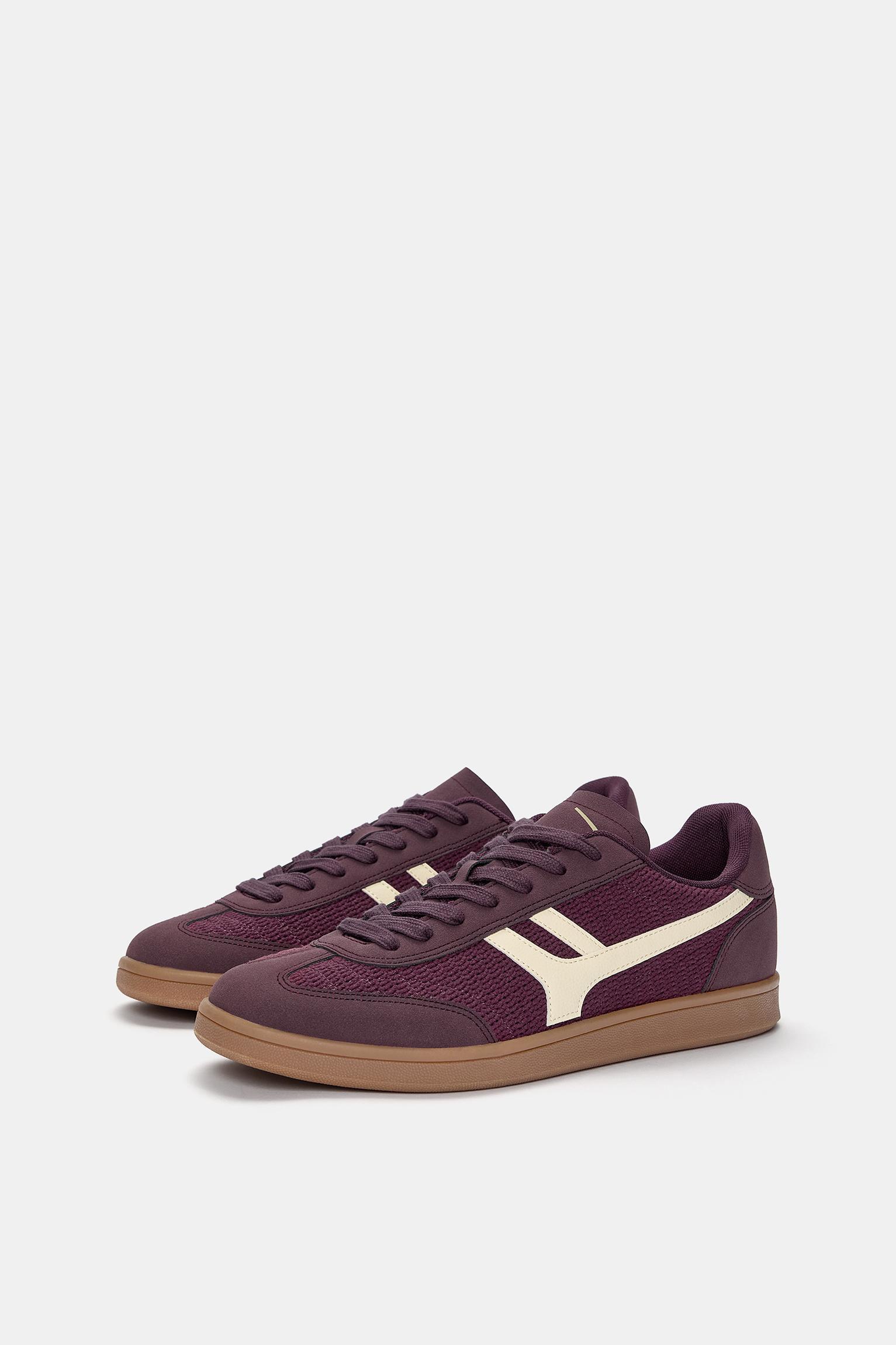 Retro fabric sneakers Product Image