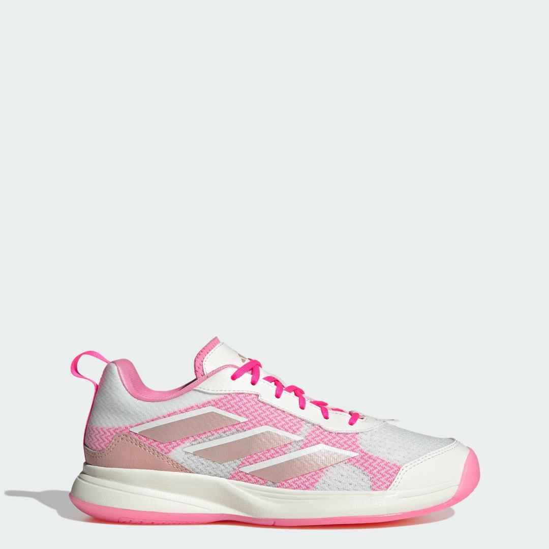 adidas Avaflash Low Tennis Shoes Core White 10 Womens Product Image