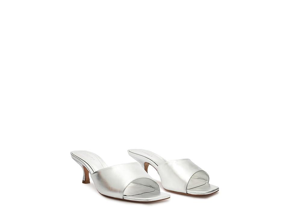 Schutz Dethalia Leather Heeled Mule Womens at Urban Outfitters Product Image