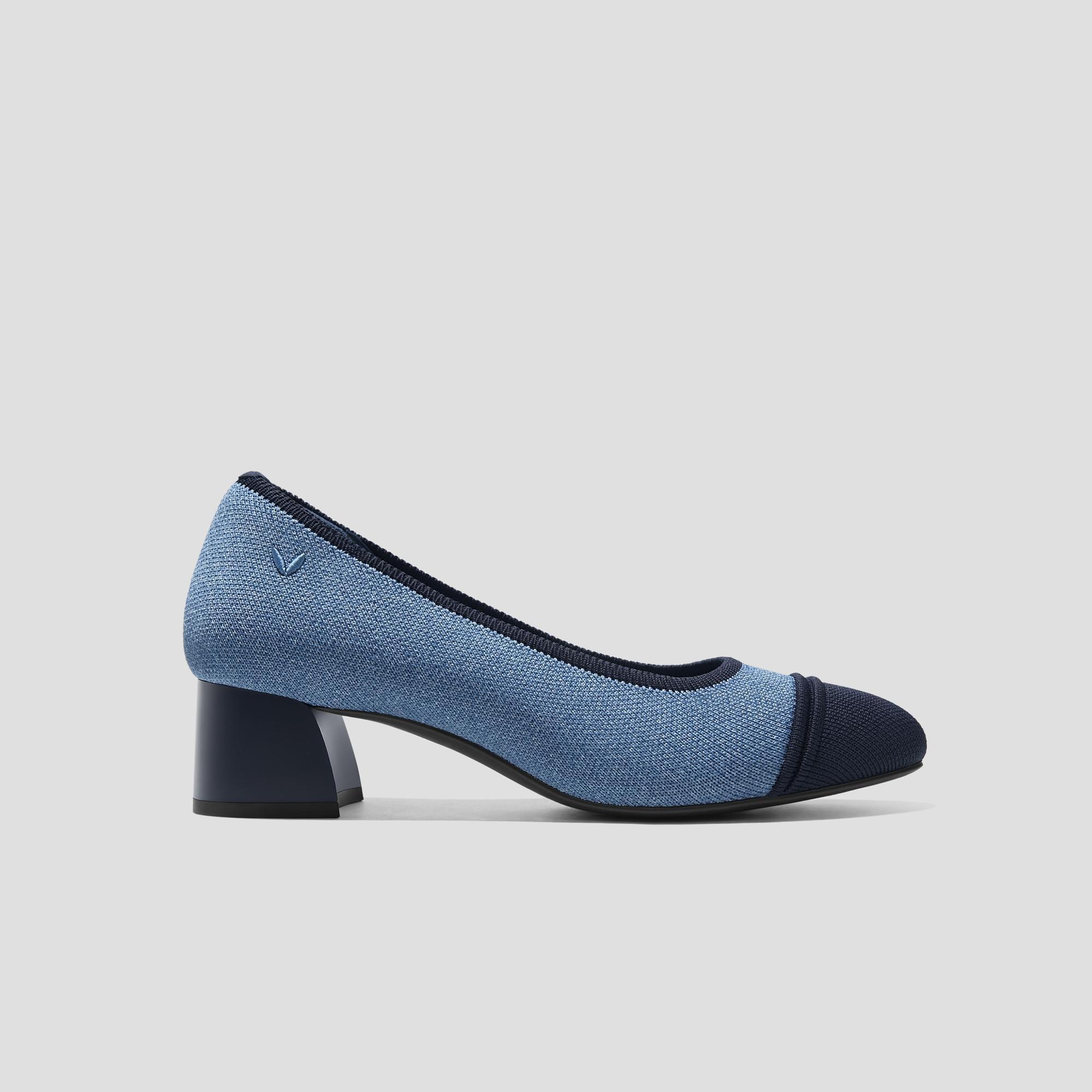 Almond-Toe  Chunky Heels (Julie Pro) Product Image