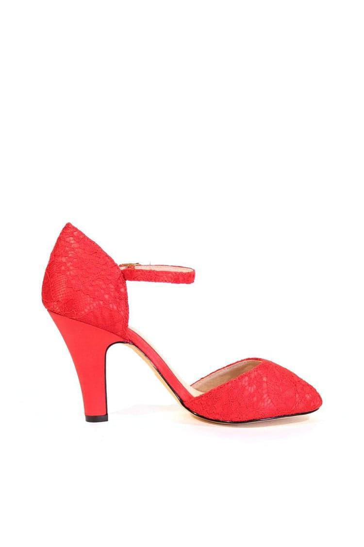 Lulu Lace Heels Product Image