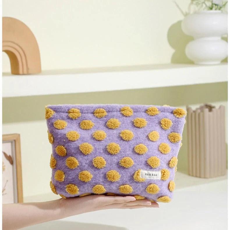 Color Block Cometic Bag - Large Product Image