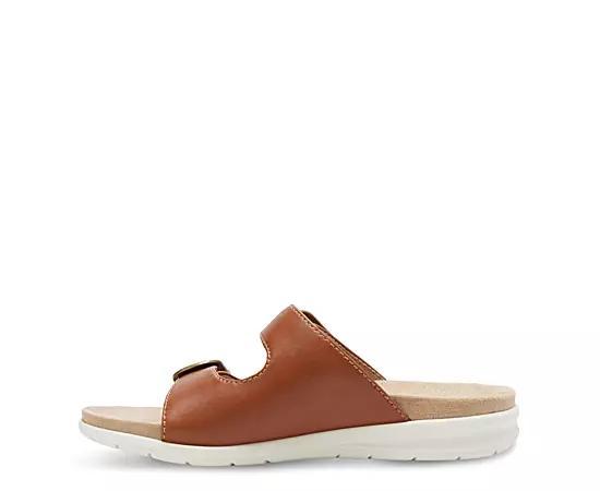 Eastland Avery Women's Slide Sandals, Size: 9, Dark Brown Product Image