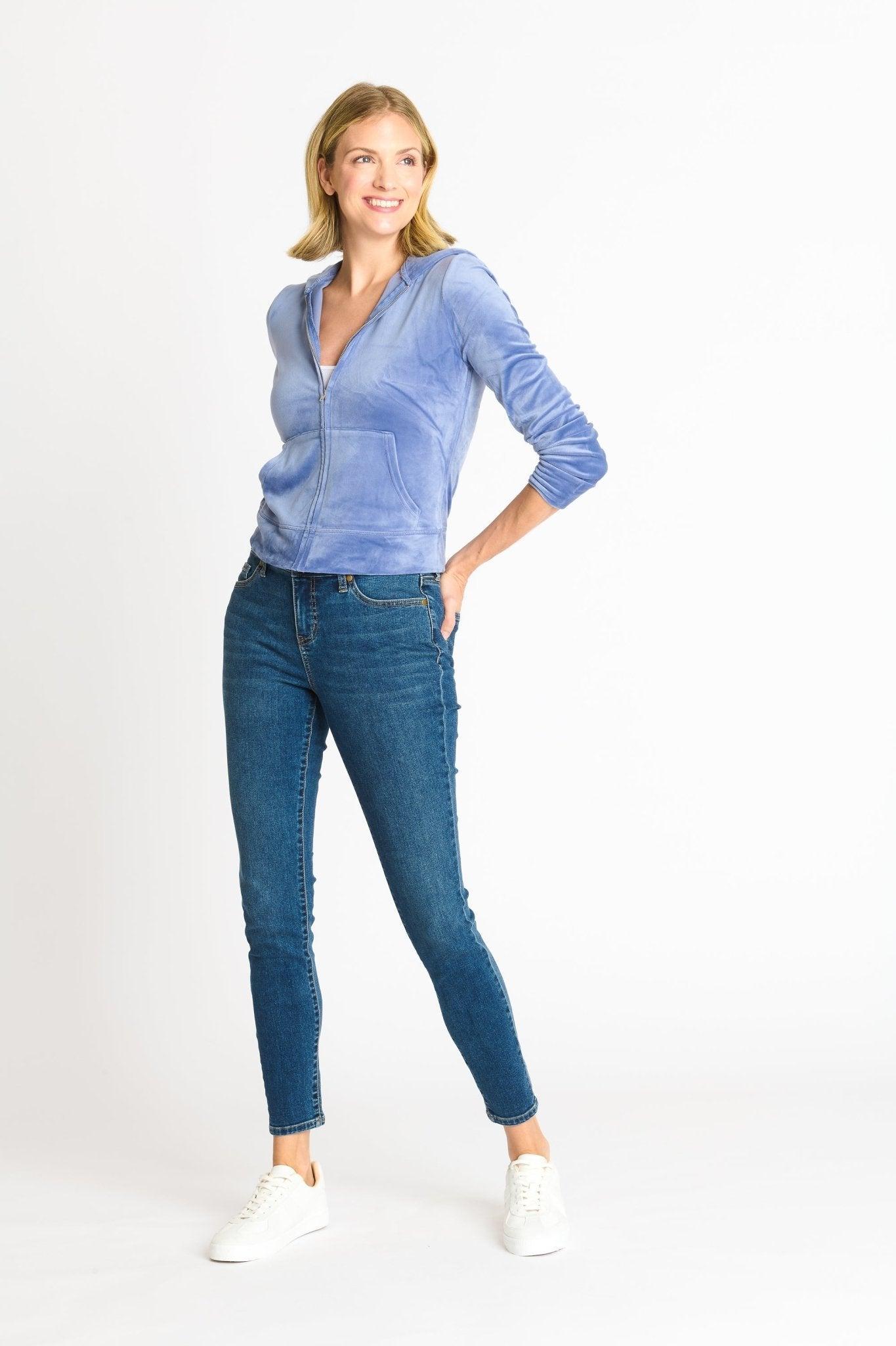 Velour Luxe Zip-Up Jacket Product Image