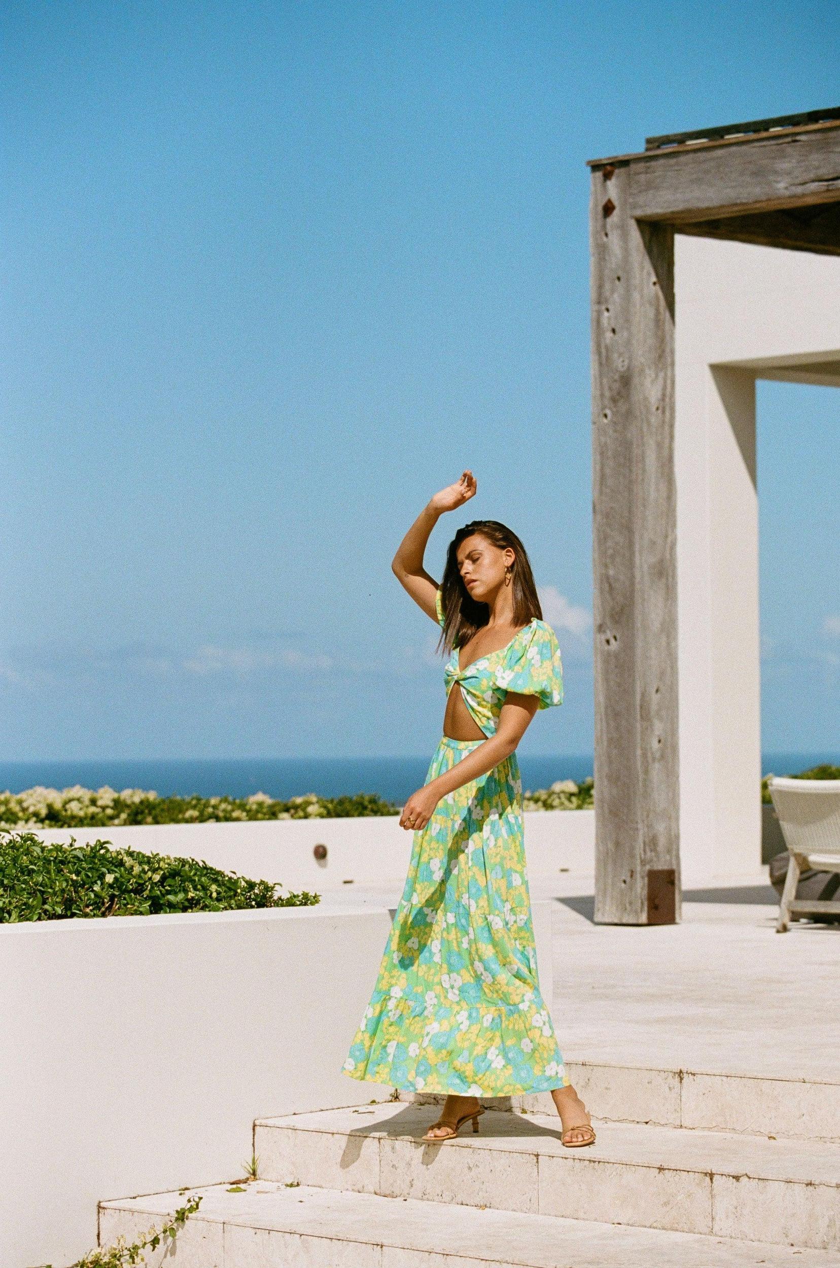 Belle Maxi Dress - Bryony Tropical Product Image