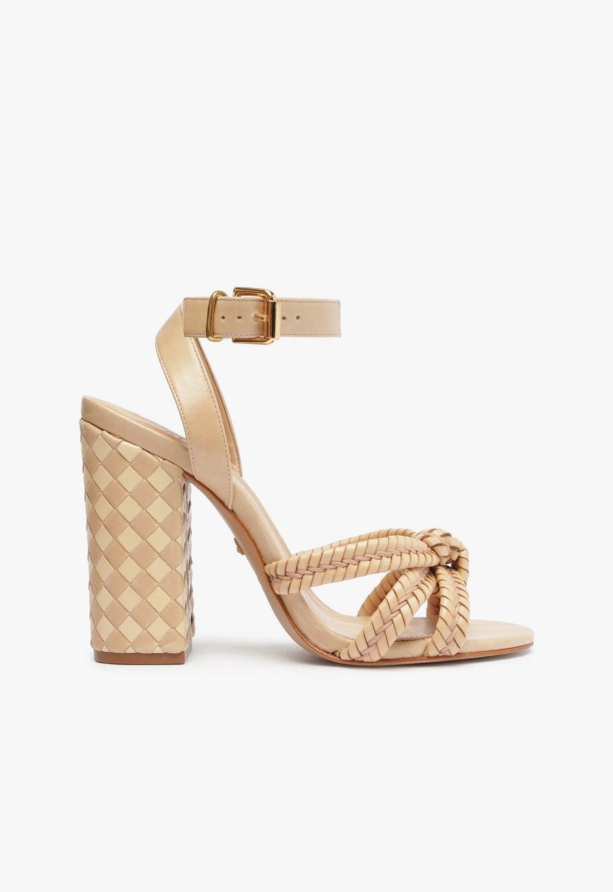 Kareena Woven Leather Sandal Product Image