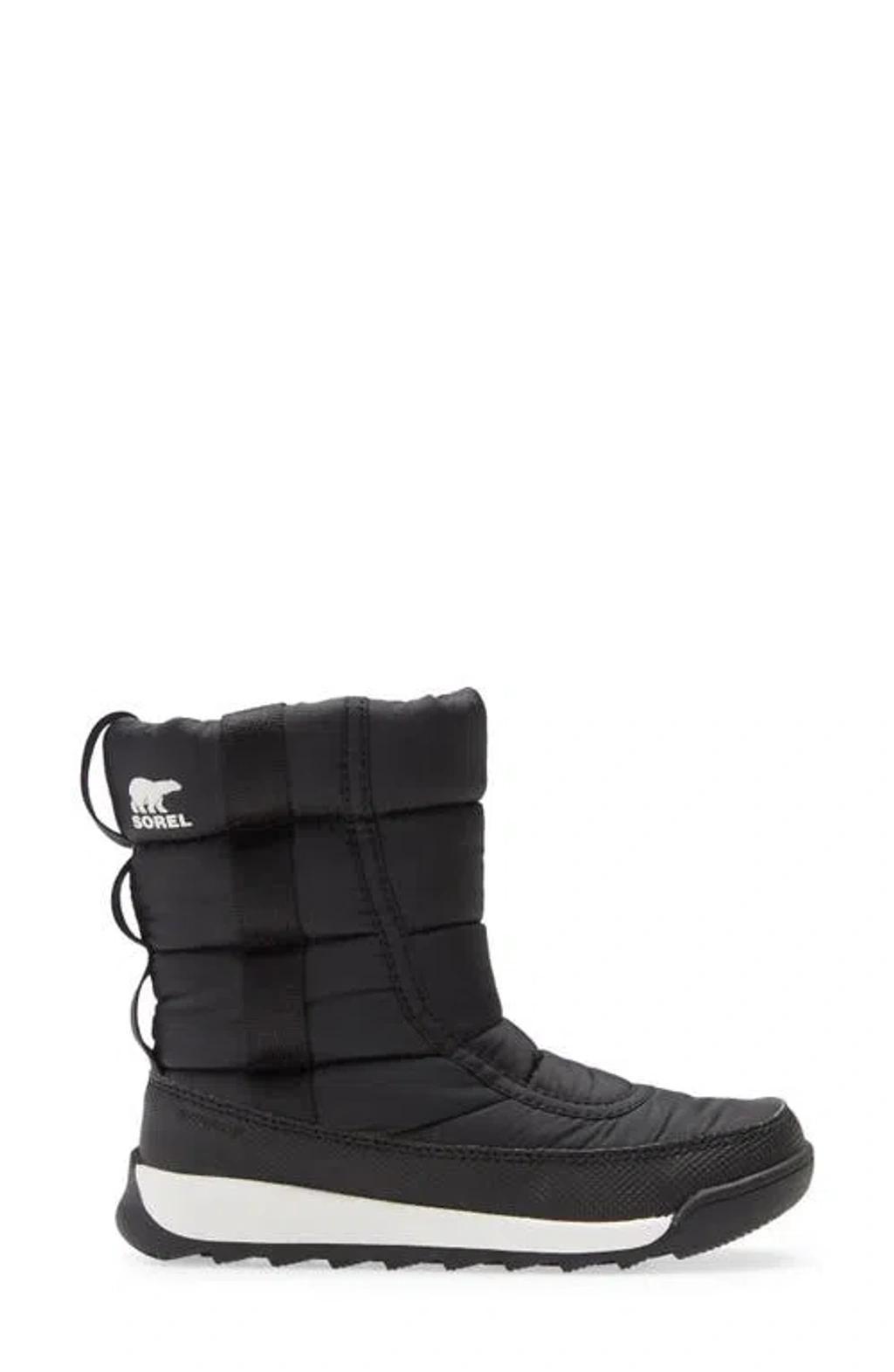 SOREL Whitney Ii Puffy Waterproof Boot In Black Product Image