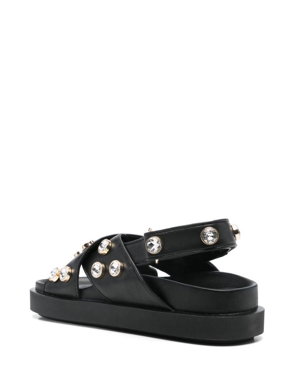 crystal-embellished sandals  Product Image