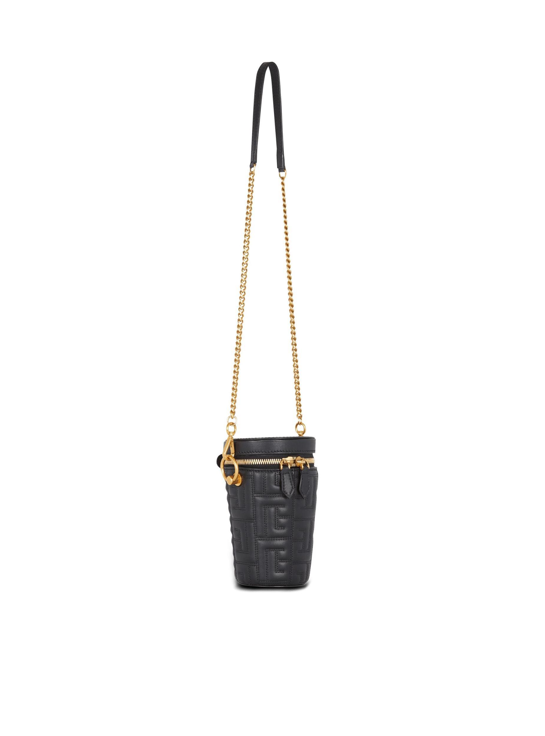 1945 quilted leather minaudière bag Product Image