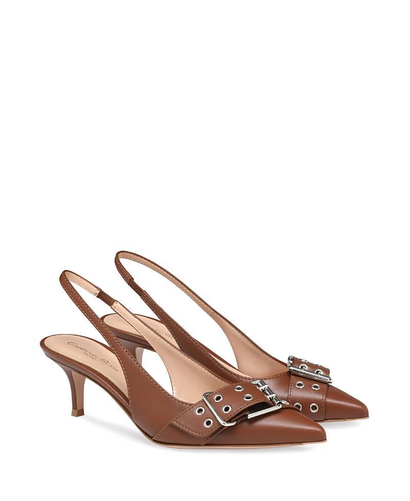 Gianvito Rossi Womens Leith Slingback Pumps Product Image