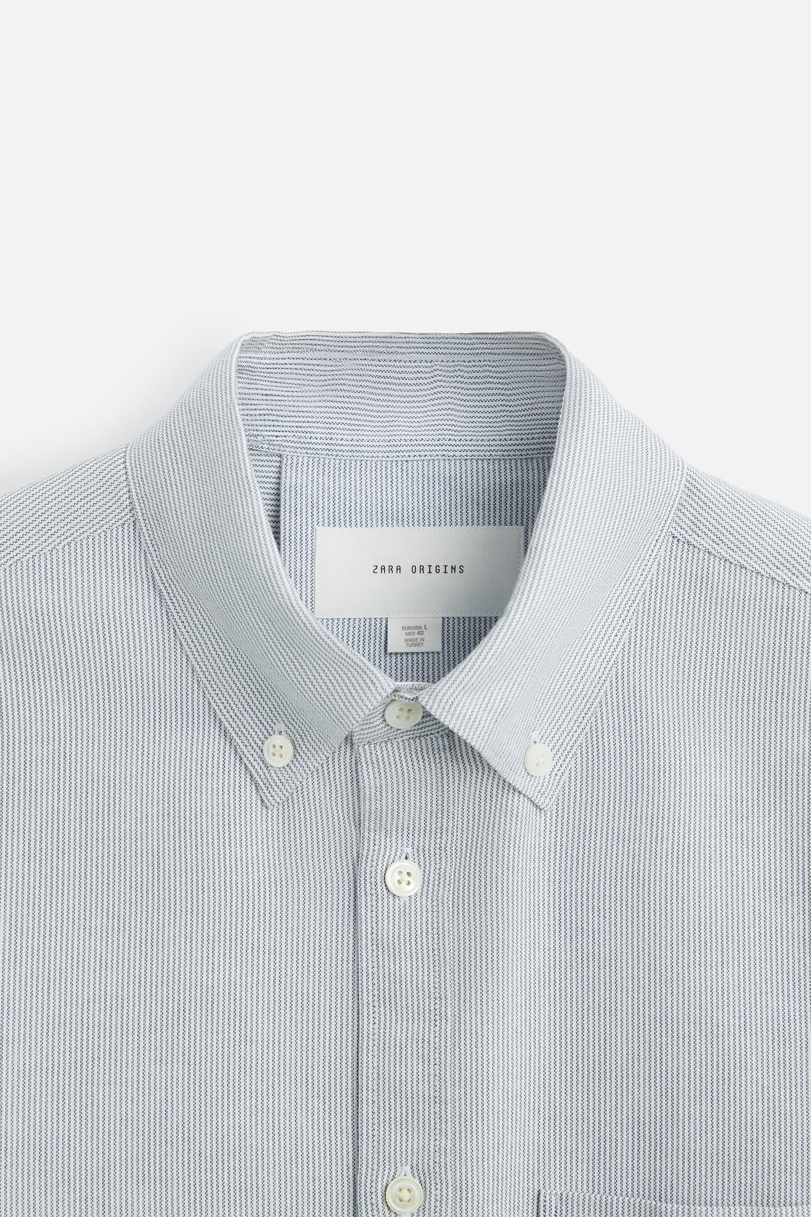 STRIPED OXFORD SHIRT Product Image