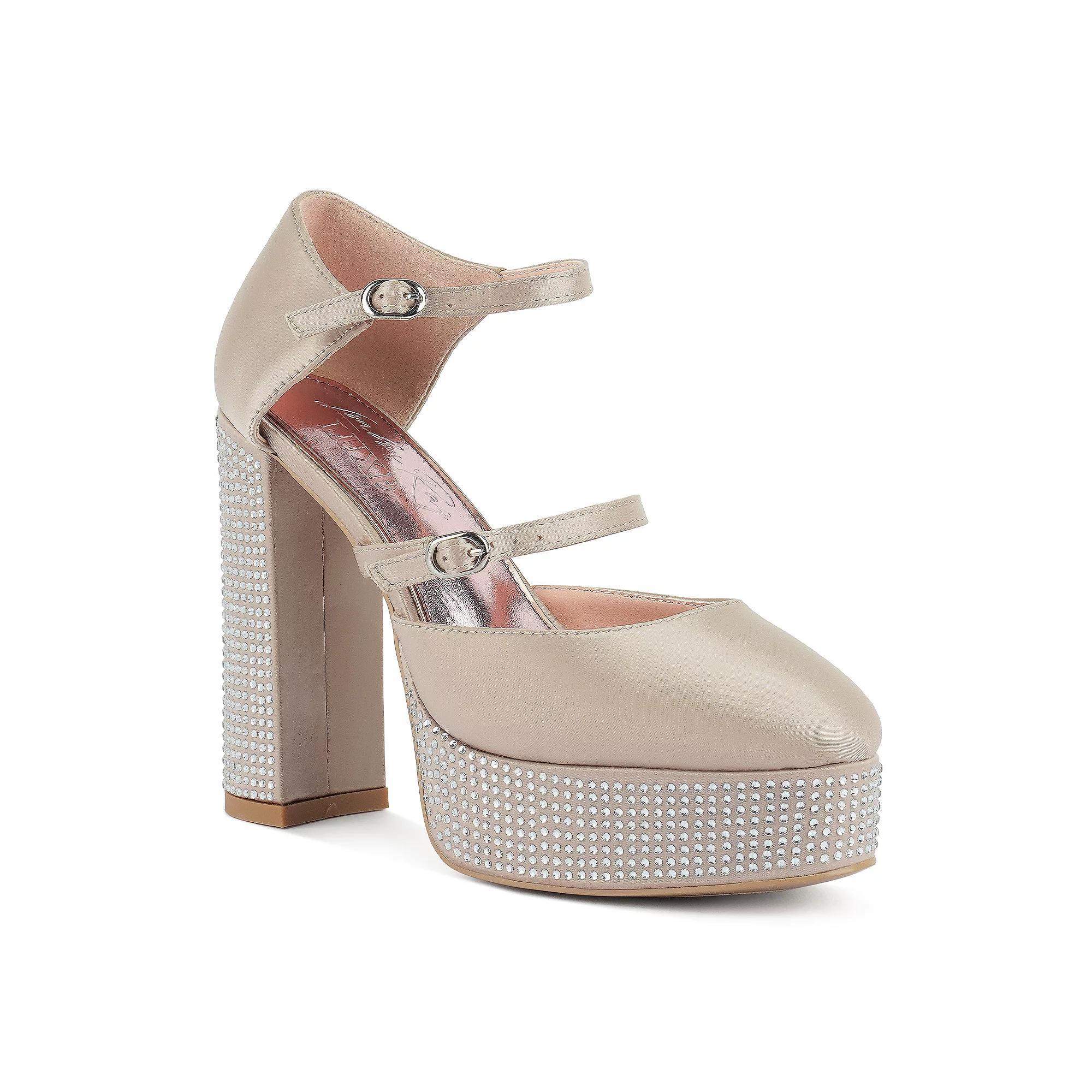London Rag Shiver Women's Sandals, Size: 9, Beige Product Image