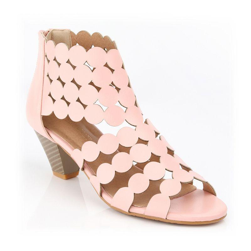 Henry Ferrera Women's Charm Casual Comfort Dressy Sandals, Size: 8.5, Pink Product Image