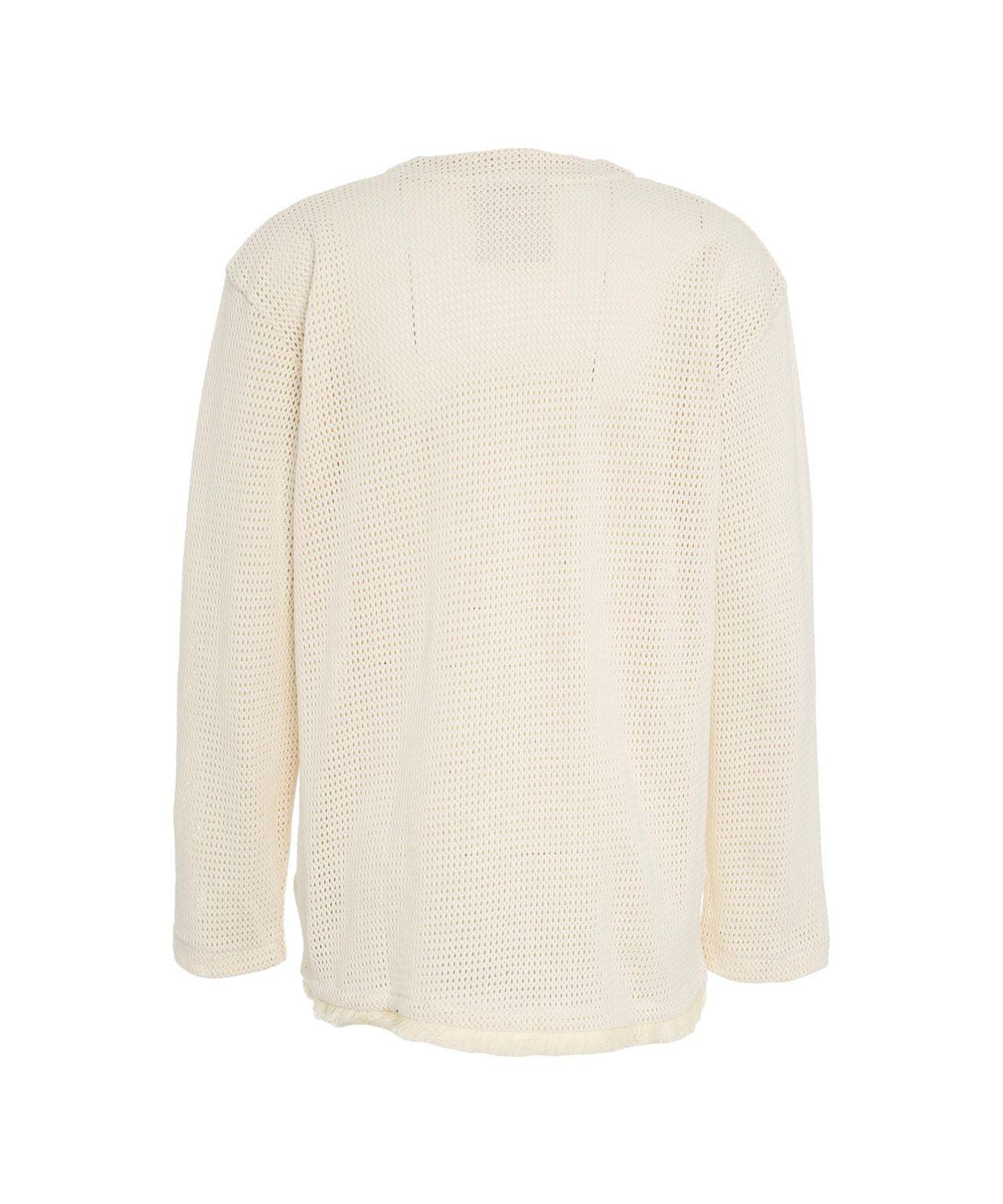 Net cardigan 'Ecru' Product Image