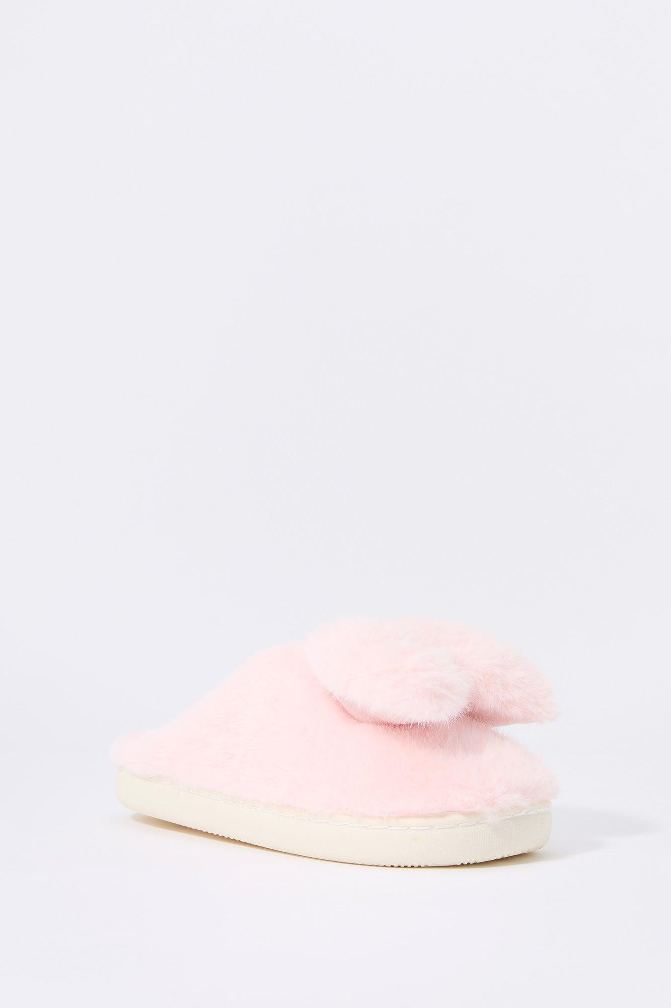 Plush Bow Slipper Female Product Image