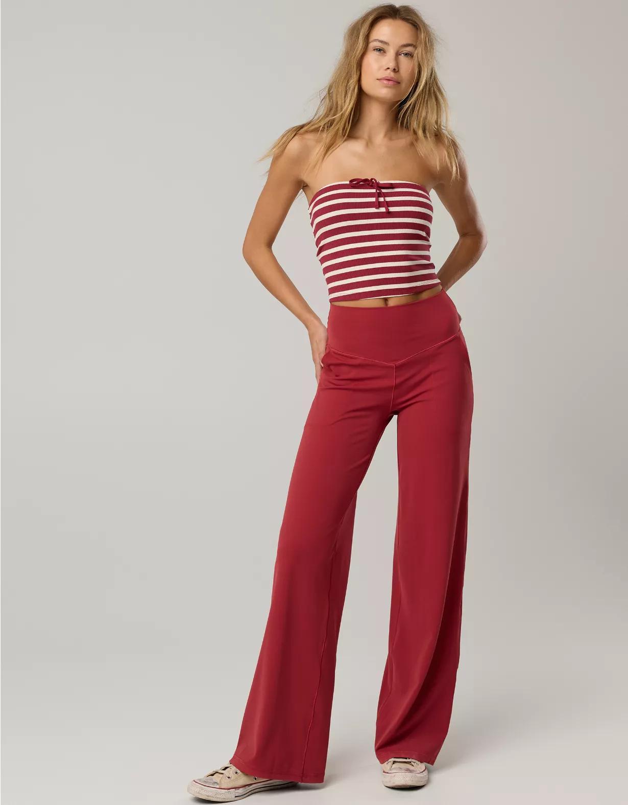 OFFLINE By Aerie Real Me XTRA High Waisted Trouser Product Image