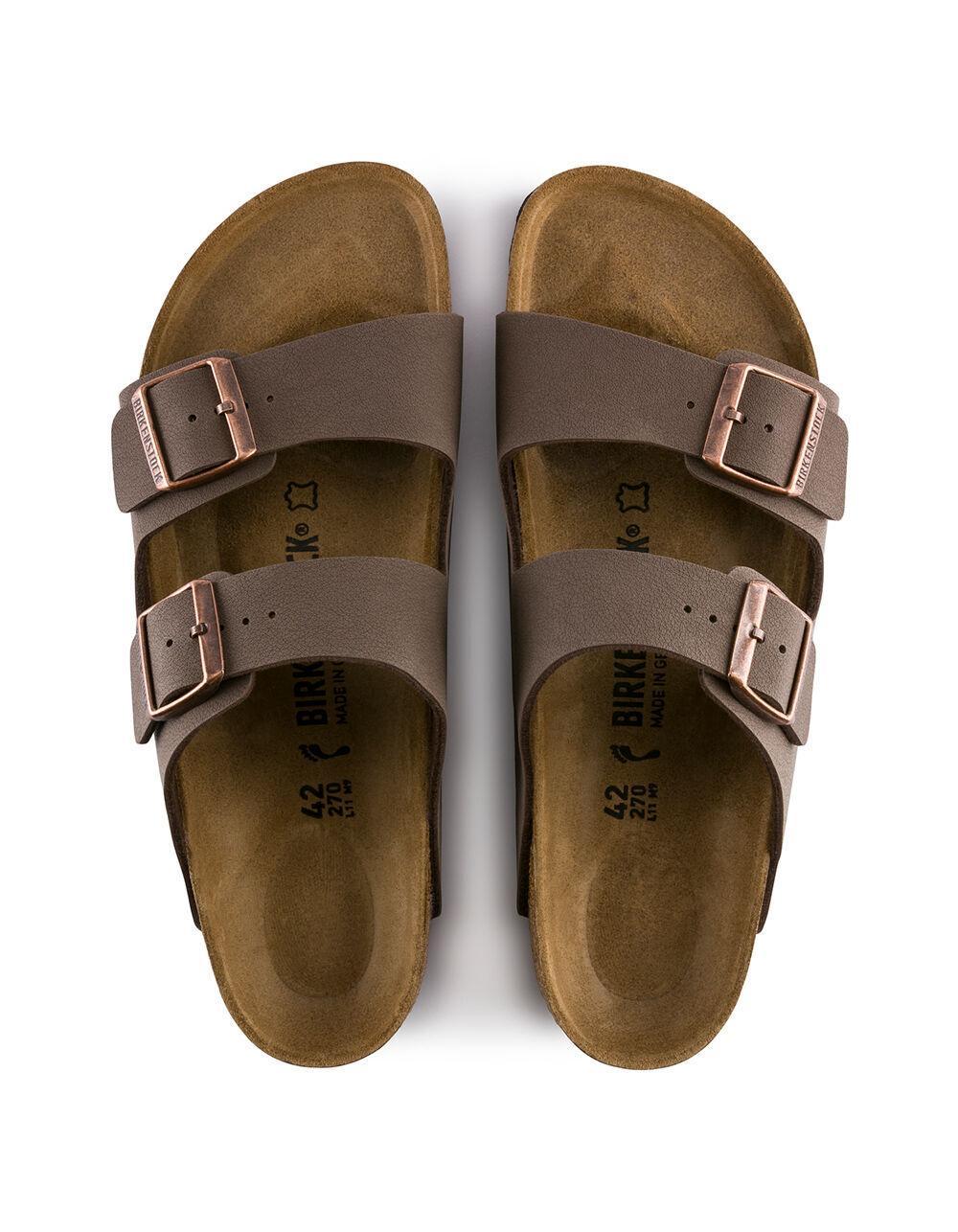 BIRKENSTOCK Arizona Mens Mocha Sandals Product Image