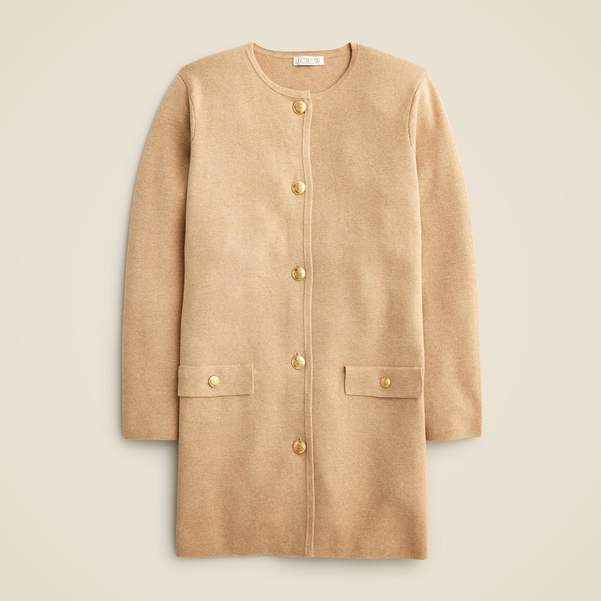 Long Giselle sweater blazer Product Image
