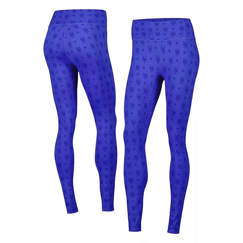 Women's Terez Royal New York Mets Tonal Leggings, Size: XL, Blue Product Image