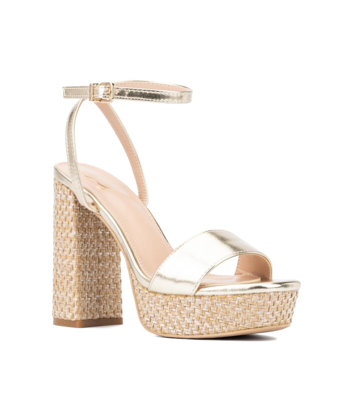 New York & Company Odalina Womens Block Heel Dress Sandals Product Image