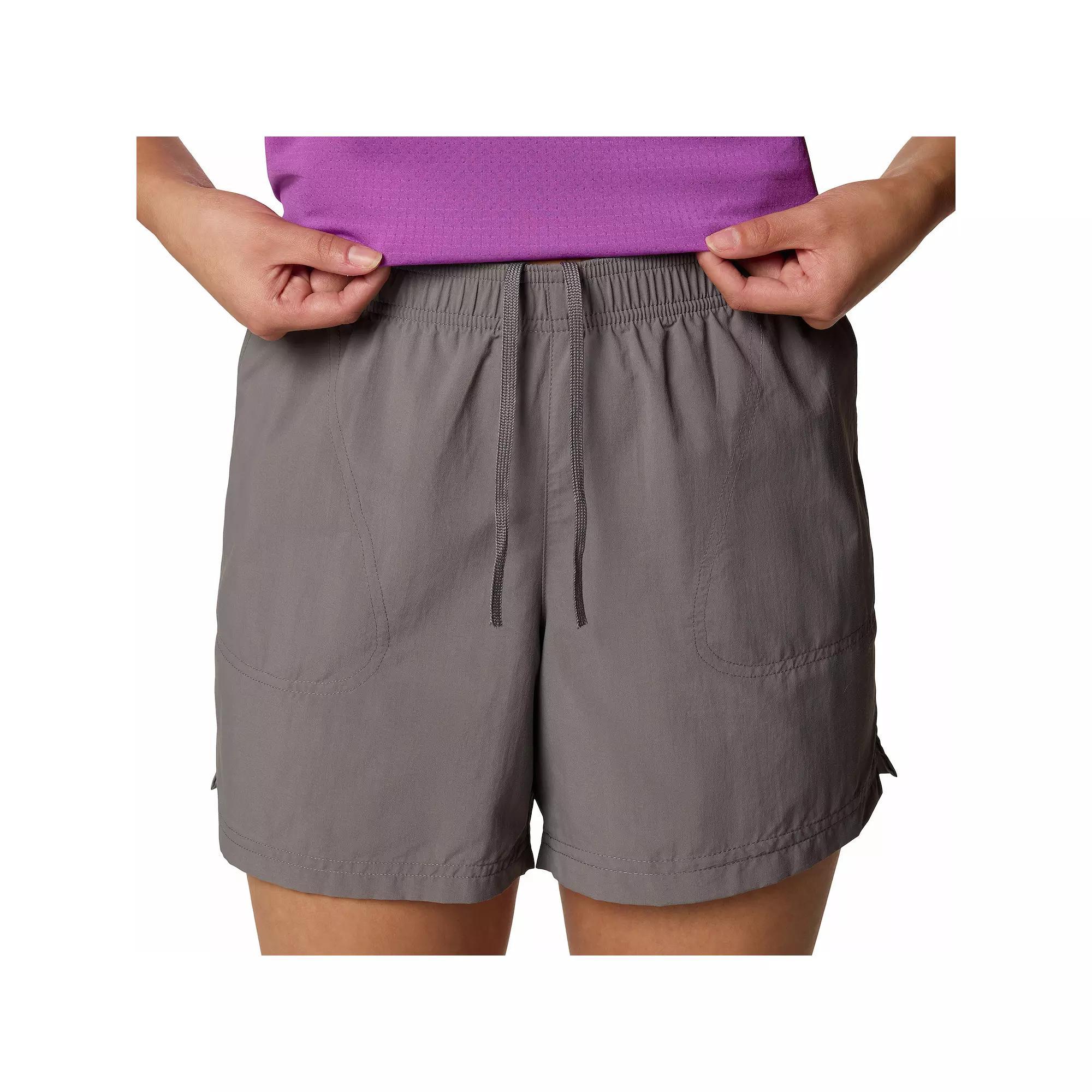 Women's Columbia Sandy River Shorts II, Size: XXL, Fossil Product Image