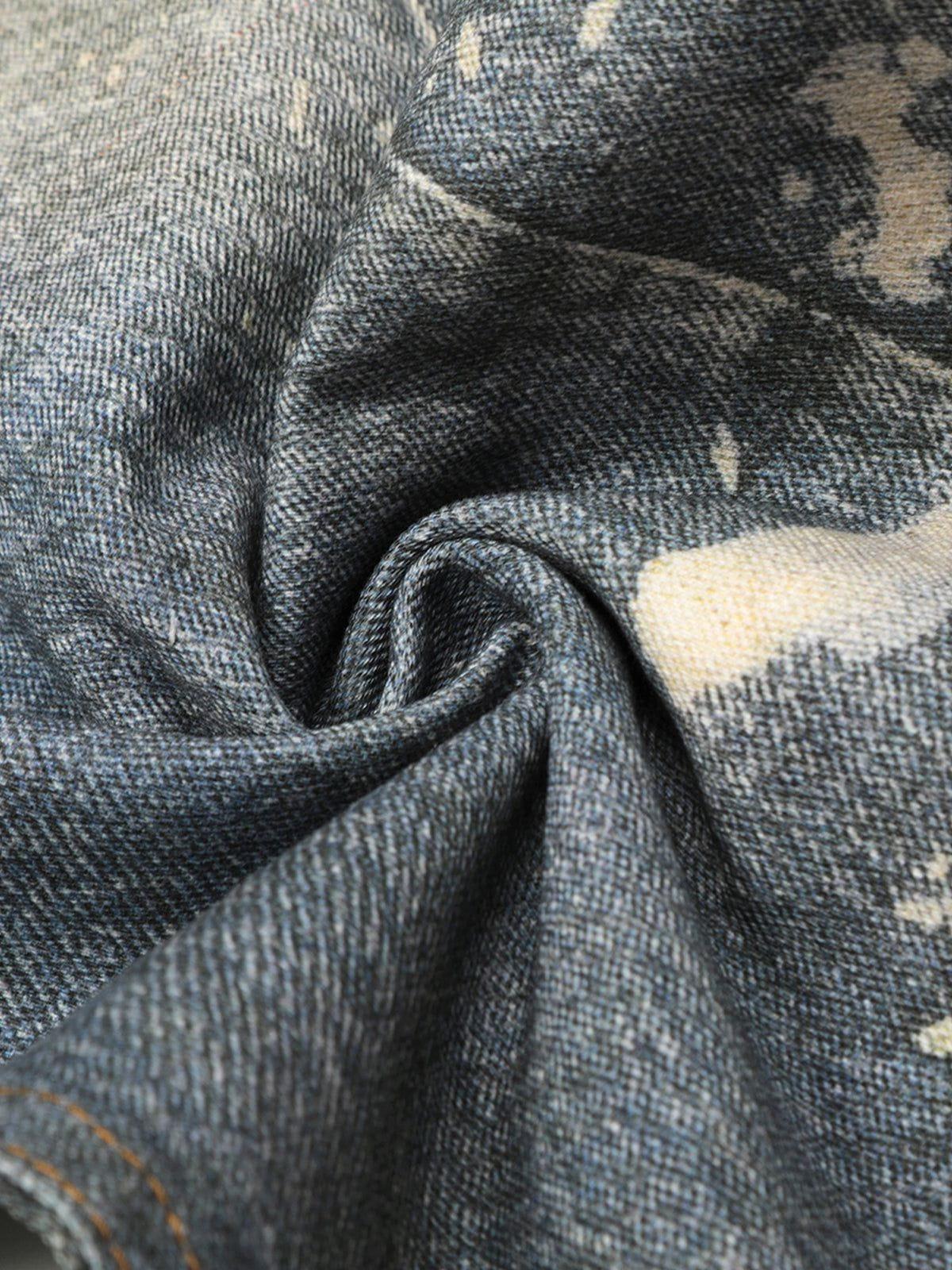 Aelfric Eden Print Baggy Jeans Product Image