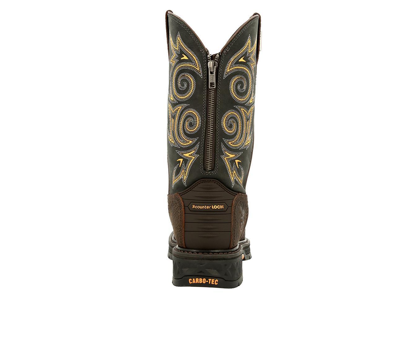 Men's Georgia Boot Carbo-Tec LT Steel Toe Waterproof Pull On Work Boots Product Image