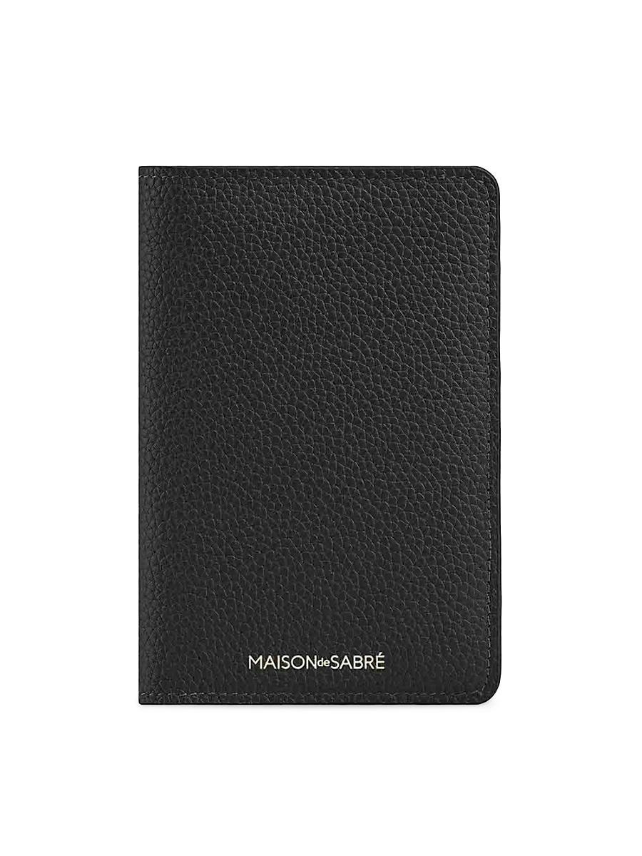 Mens Leather Passport Holder Product Image
