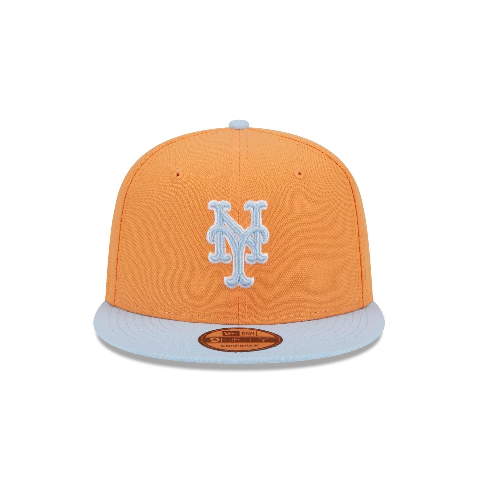 New York Mets Color Pack Orange Glaze 9FIFTY Snapback Hat Male Product Image