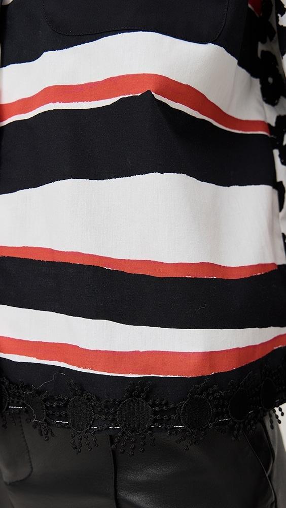 MSGM Printed Blouse | Shopbop Product Image
