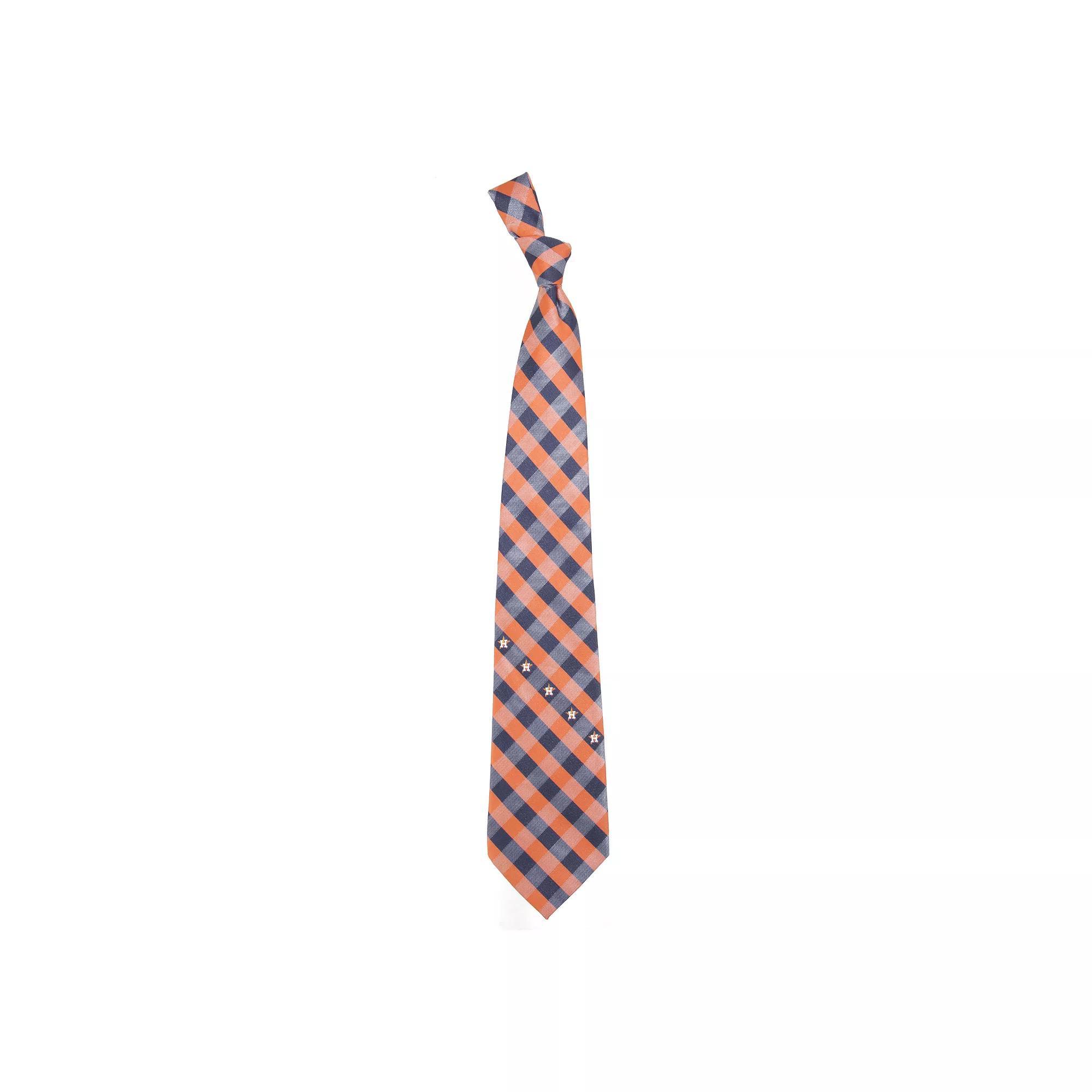 Men's West Virginia Mountaineers Gingham Tie, Team Product Image