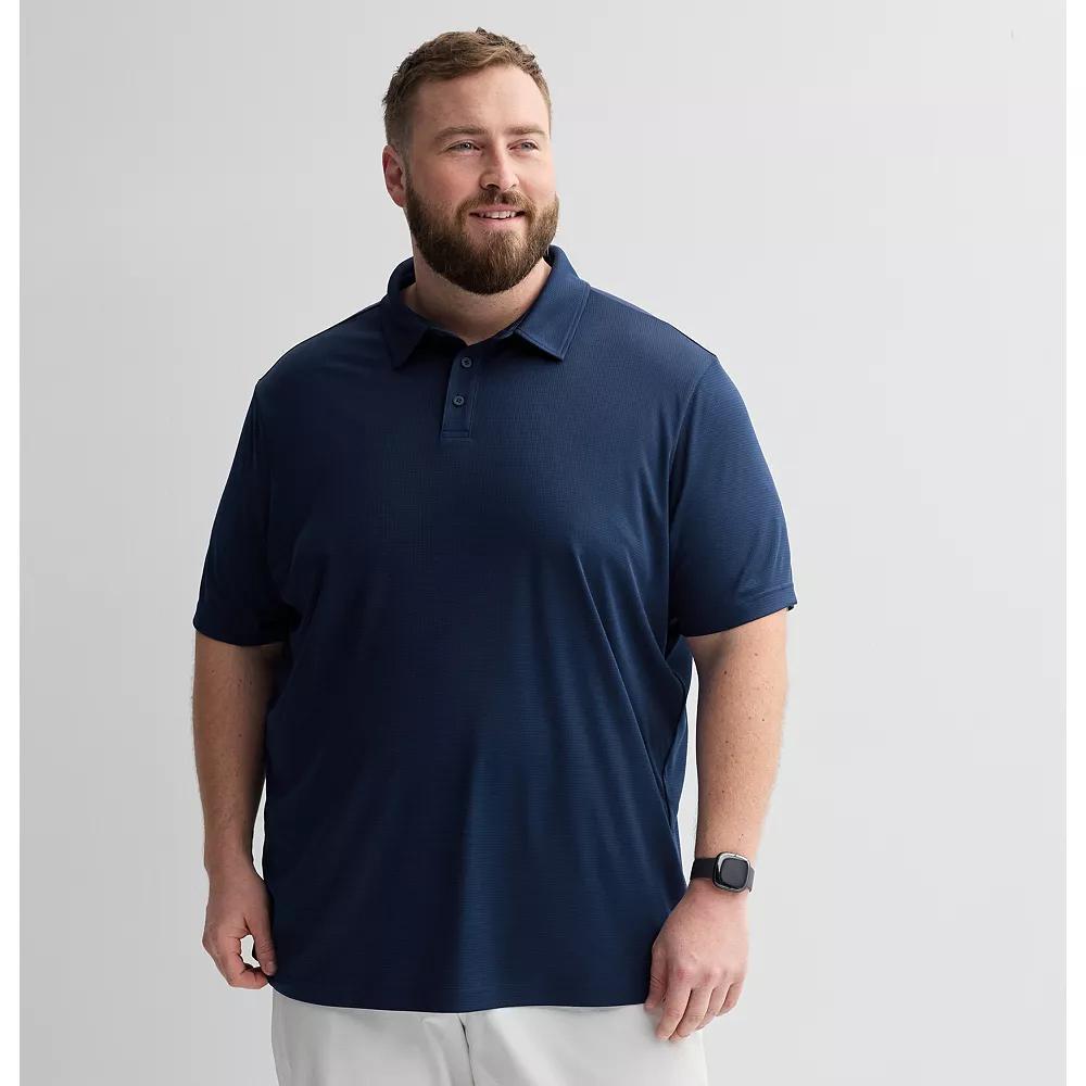 Big & Tall Tek Gear® Dry Tek Polo, Men's, Size: 3XB, Blue Beauty Product Image