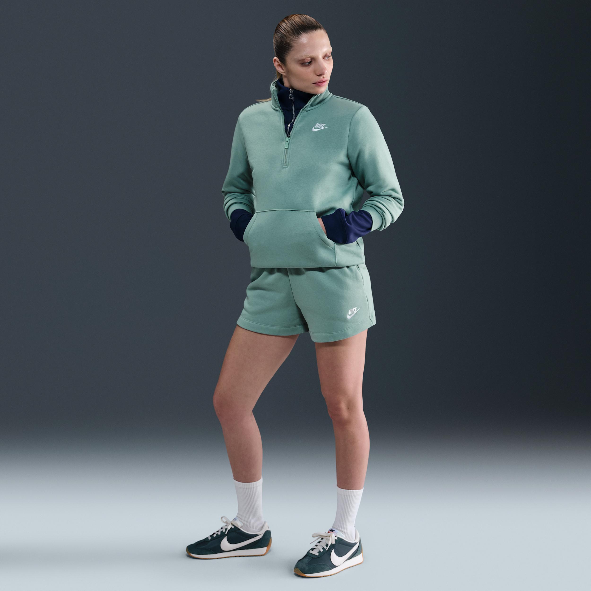 Women's Nike Sportswear Club Fleece Mid-Rise Shorts Product Image