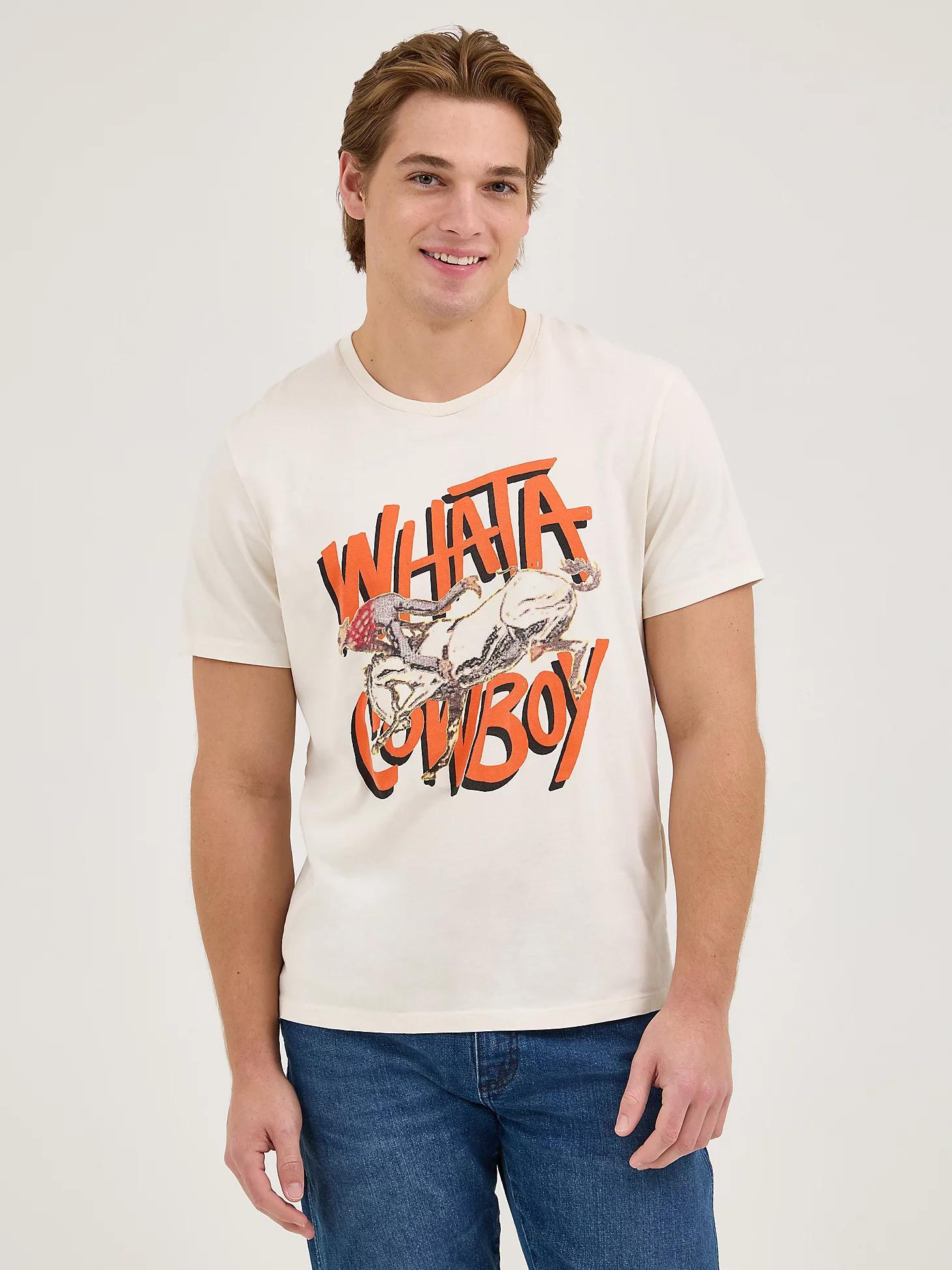 Wrangler x Whataburger Men's Cowboy Graphic T-Shirt | Men's SHIRTS | Wrangler® Product Image