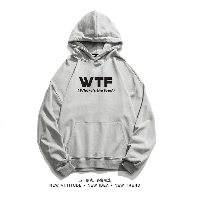 Cartoon Print Hoodie Product Image