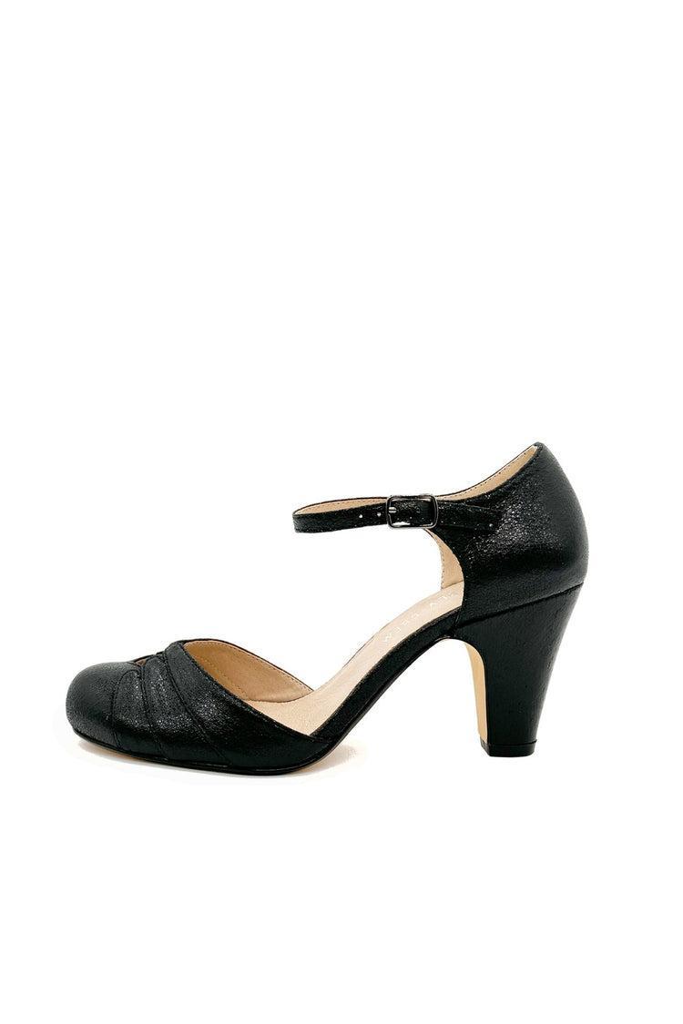 Goldie Metallic Ballroom Heels Product Image