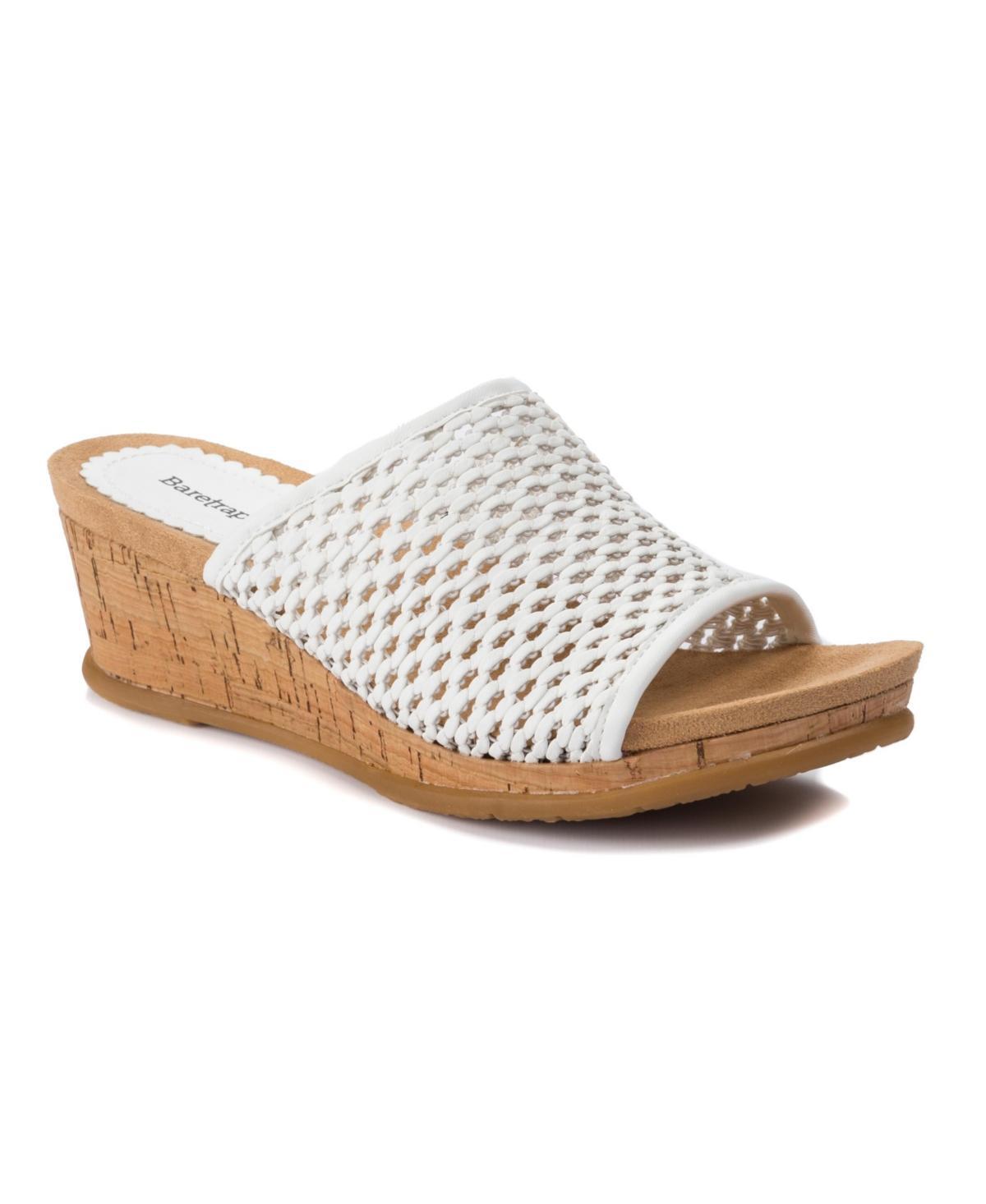 Baretraps Flossey Women's Wedge Sandals, Size: 8, White Product Image