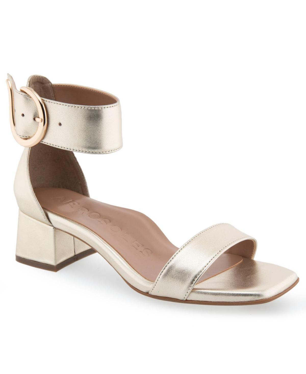 Aerosoles Eliza Women's Slingback Sandals, Size: 6.5, Silver Grey Leathe Product Image
