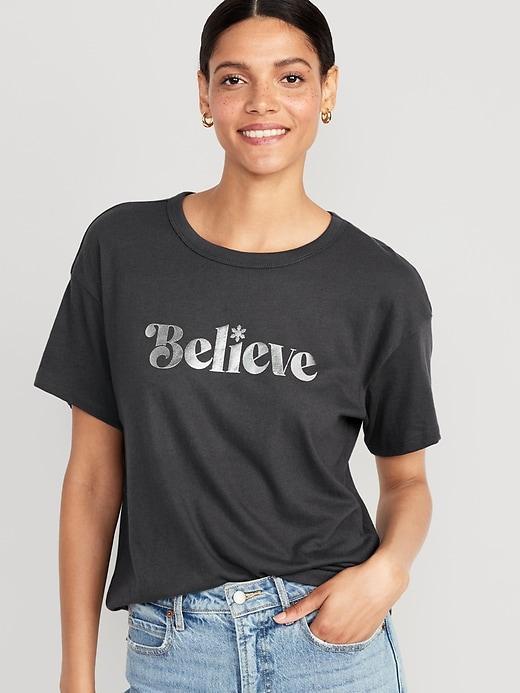 Matching Holiday-Graphic T-Shirt Product Image