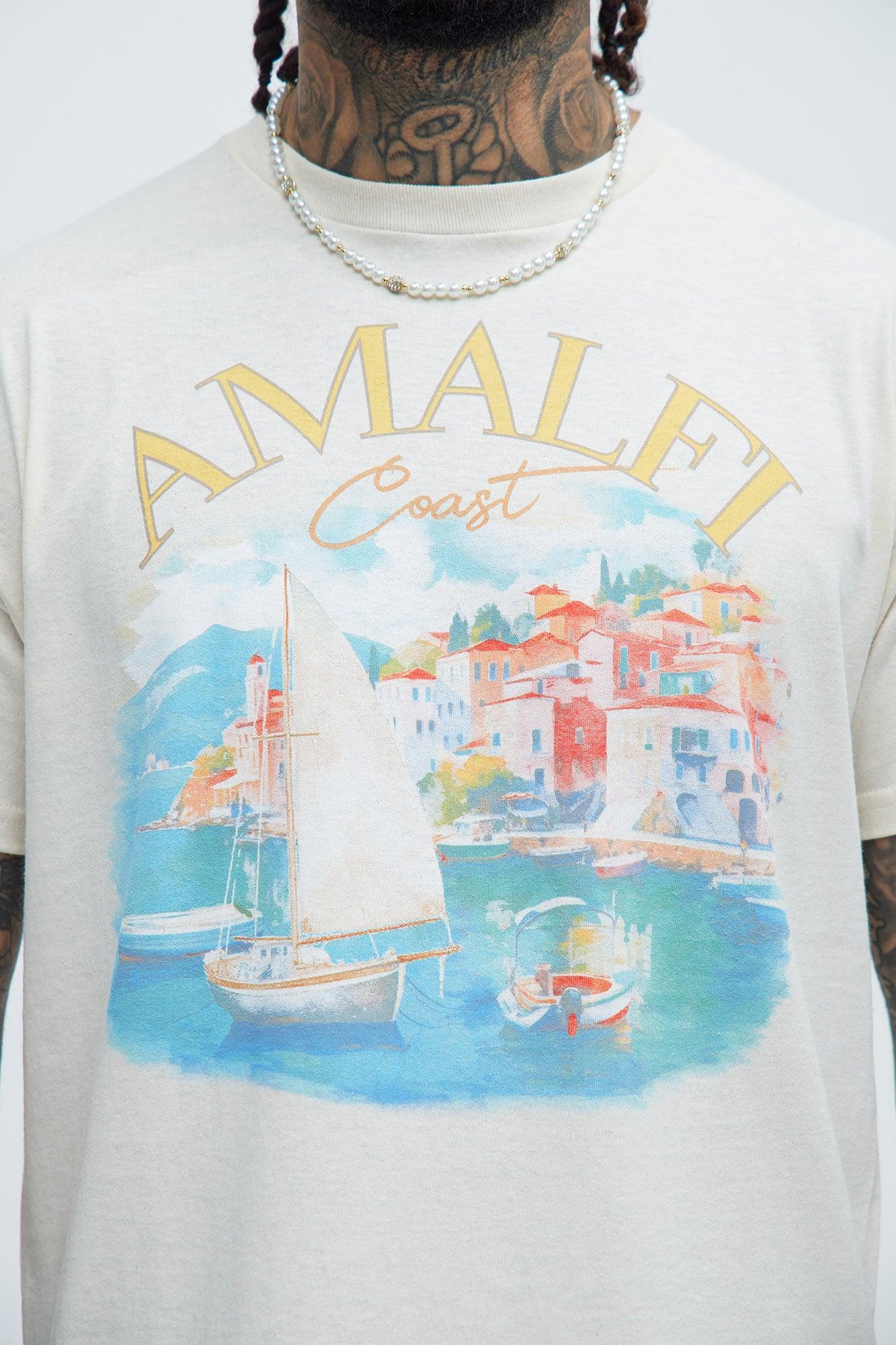 Amalfi Coast Short Sleeve Tee - Natural/Combo Product Image