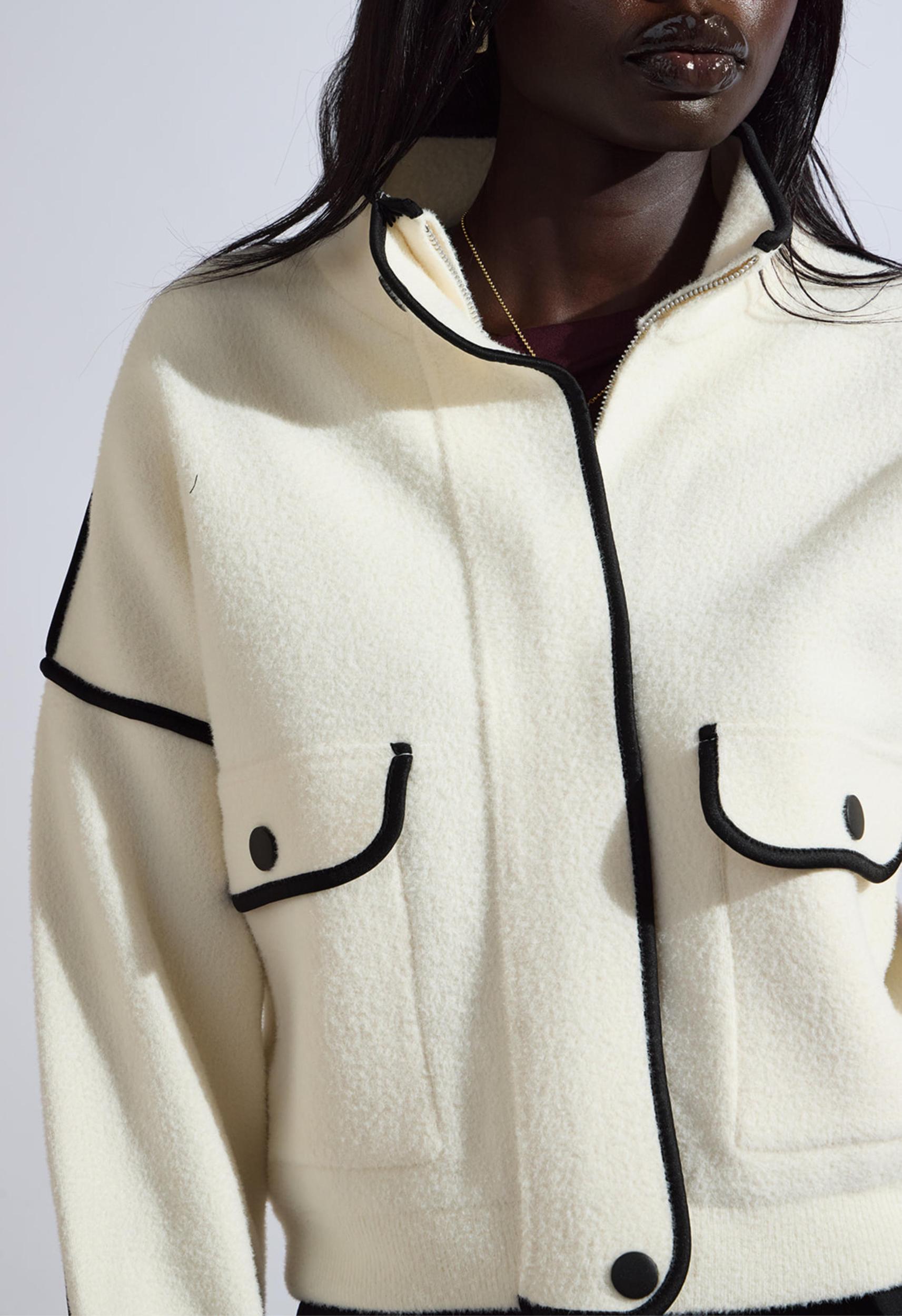 Cardi Jacket in White Product Image