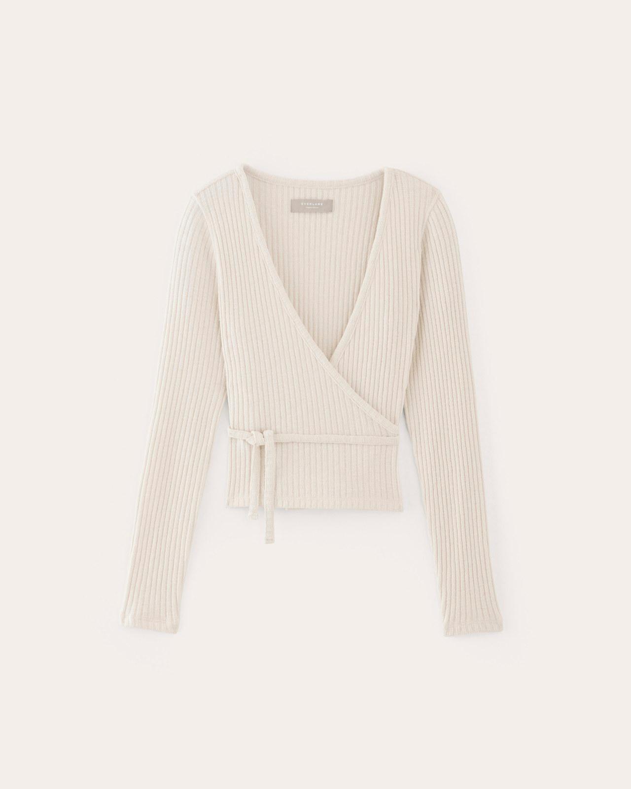 The Cozy Rib Wrap Top Product Image