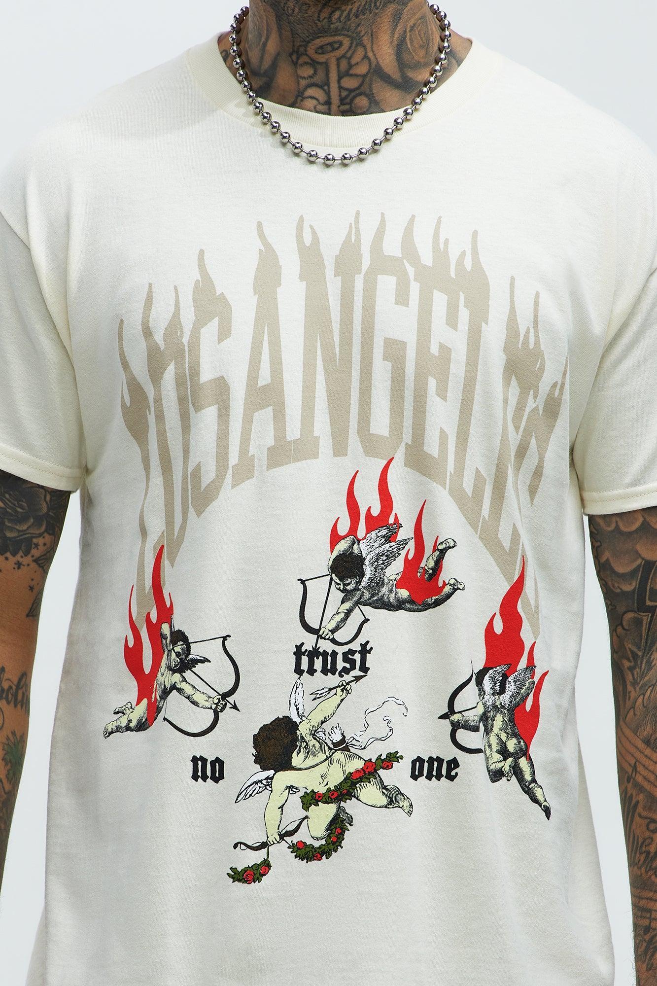 Give In Trust Short Sleeve Tee - Natural/Combo Product Image