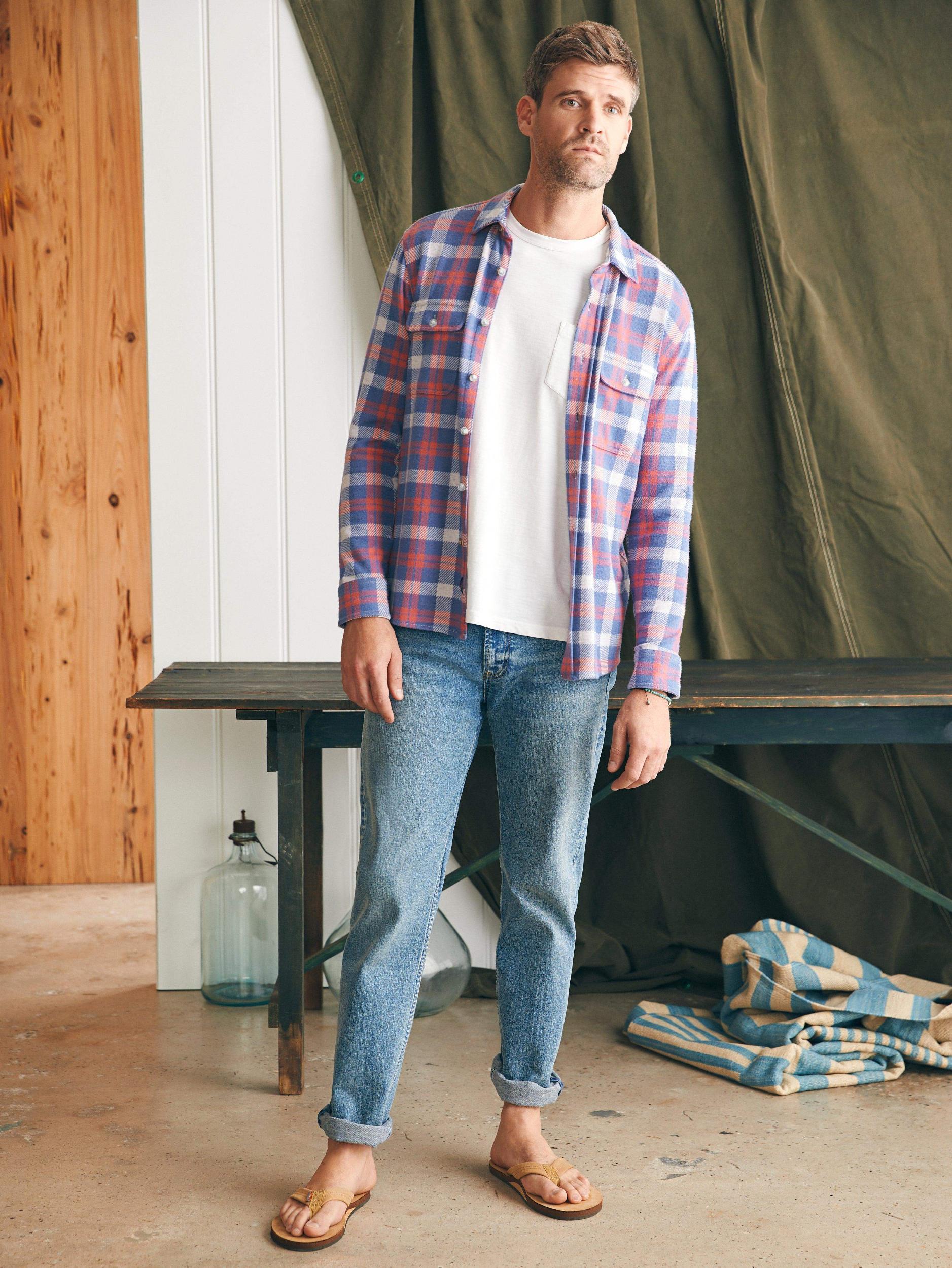 Legend™ Sweater Shirt (Tall) - Viewpoint Rose Plaid Male Product Image