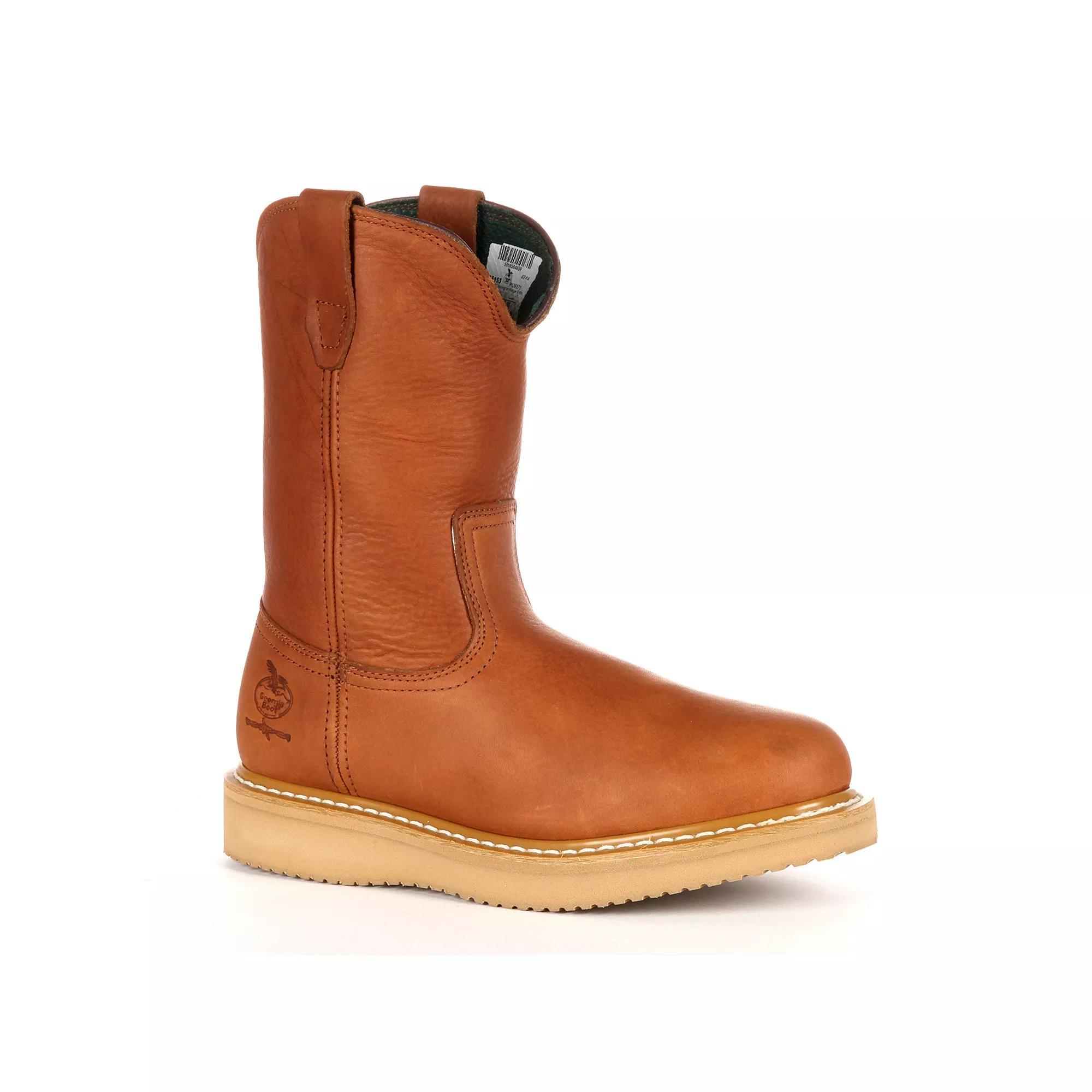 Georgia Boots Farm & Ranch Mens 10-in. Wellington Work Boots Product Image