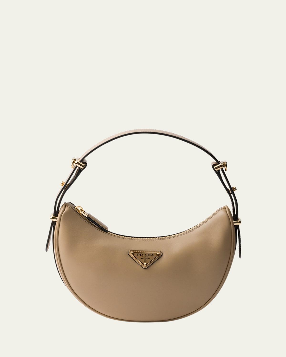 Womens Arqu Leather Shoulder Bag Product Image