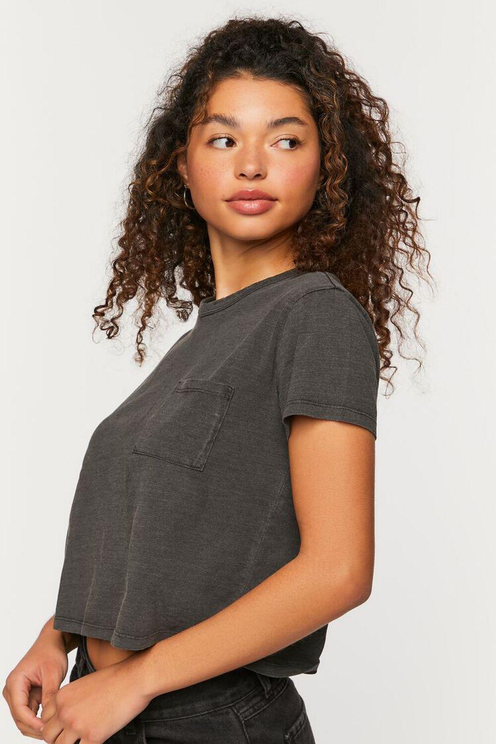 Cropped Pocket Tee | Forever 21 Product Image